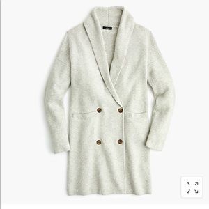 J. Crew cardigan coat in supersoft yarn S